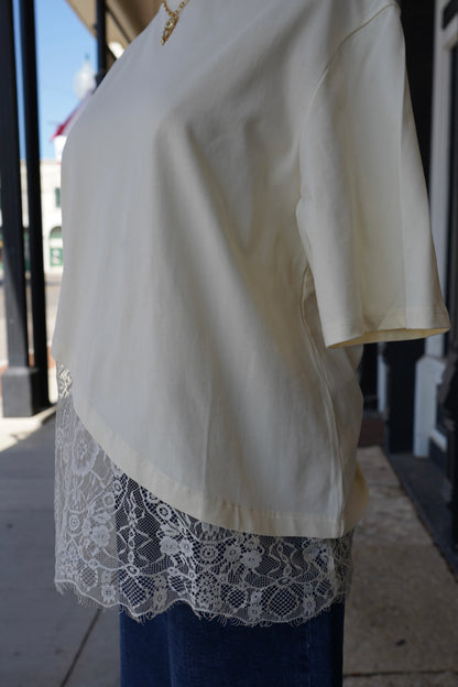 Camila Layered Hem Tee Top