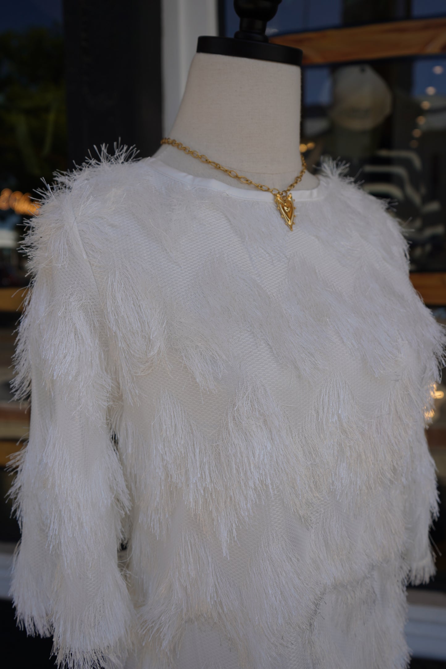 Wren Fringe Mini Dress