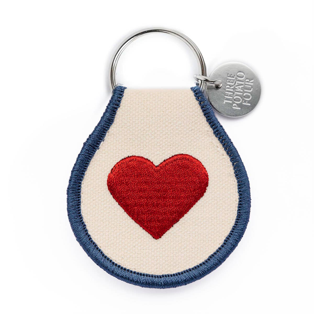 Embroidered Patch Keychain
