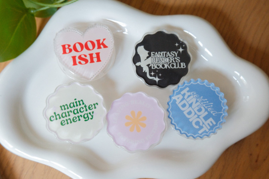 Bookish Kindle Grips
