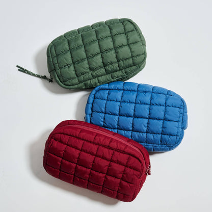 Cloud Nine Quilted Puffer  Pouch