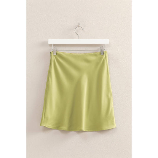 Martini Mini Slip Skirt