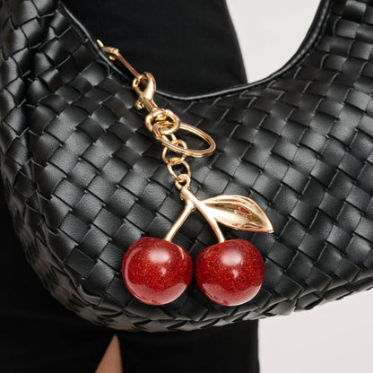 Cherry Keychain Charm