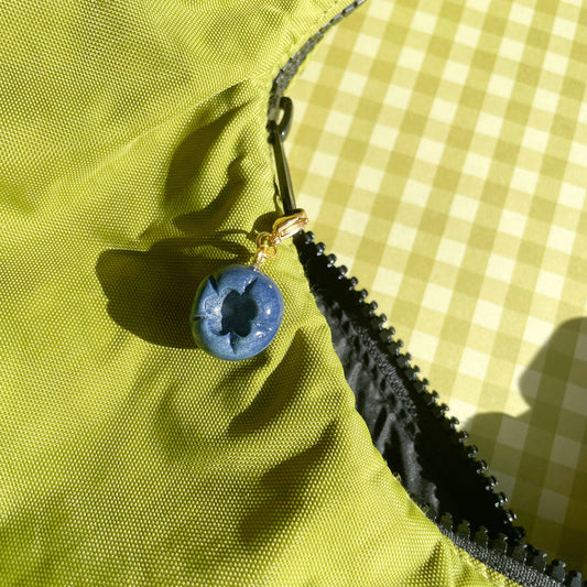 Blueberry Bag Charm