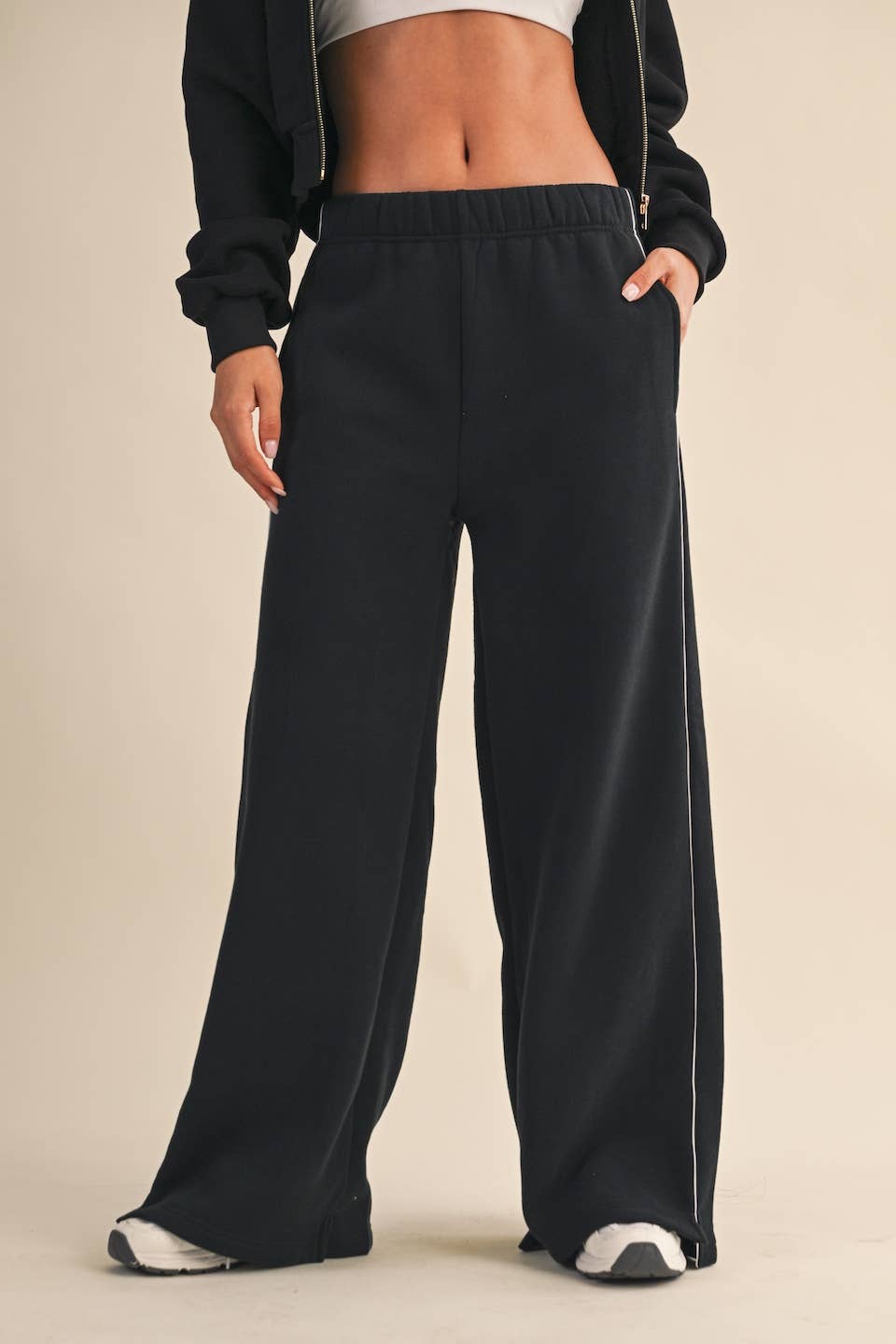 Core Cozy Fleece Wide Leg Sweatpants