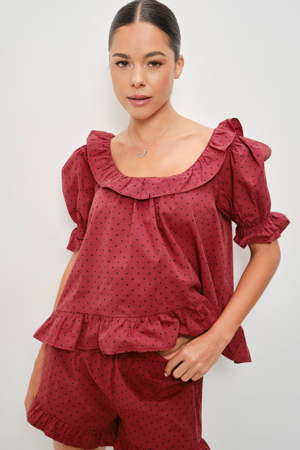 Rohan Polka Dot Blouse