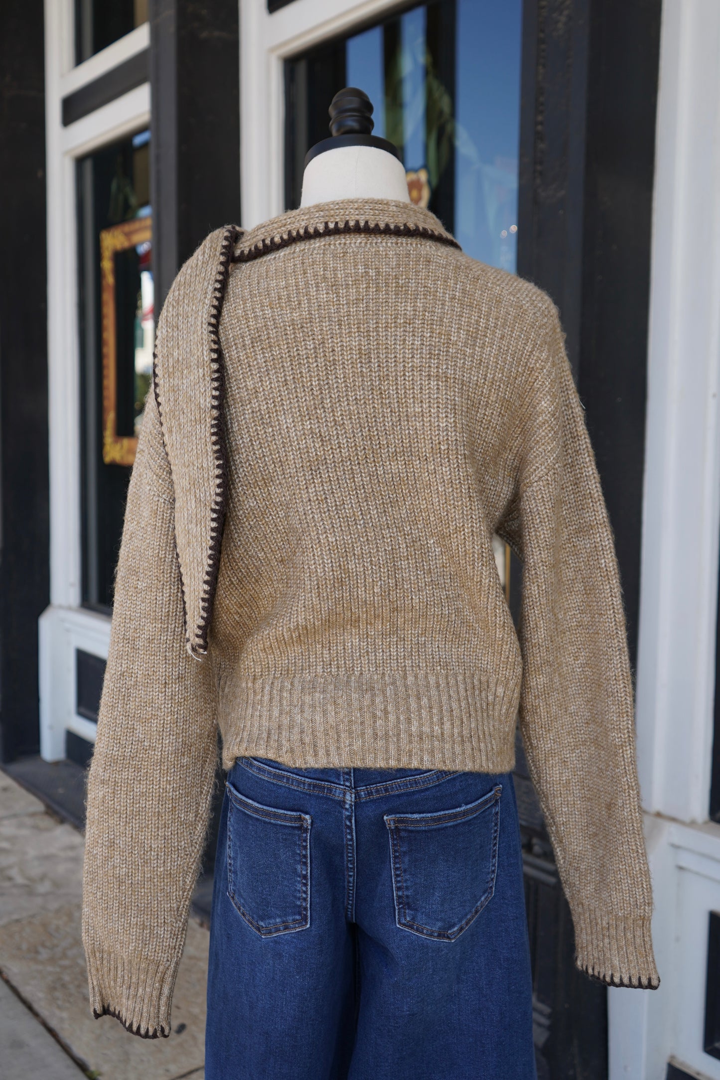 Bonnie Scarf Sweater