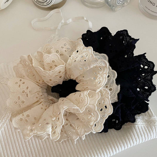 Lace Hair Scrunchies