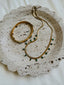 Emerald Baguette Necklace | Waterproof Jewelry