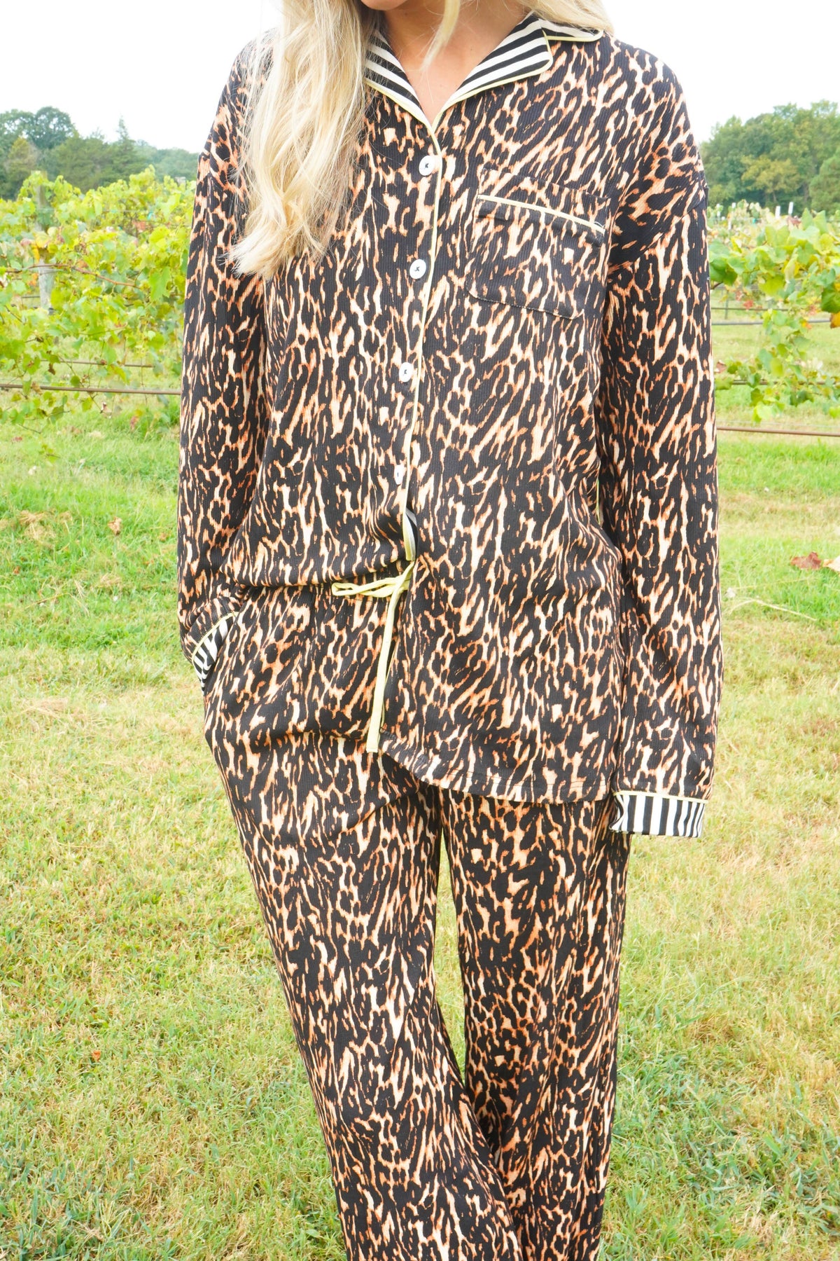 Luxe Leopard | Pajama Set