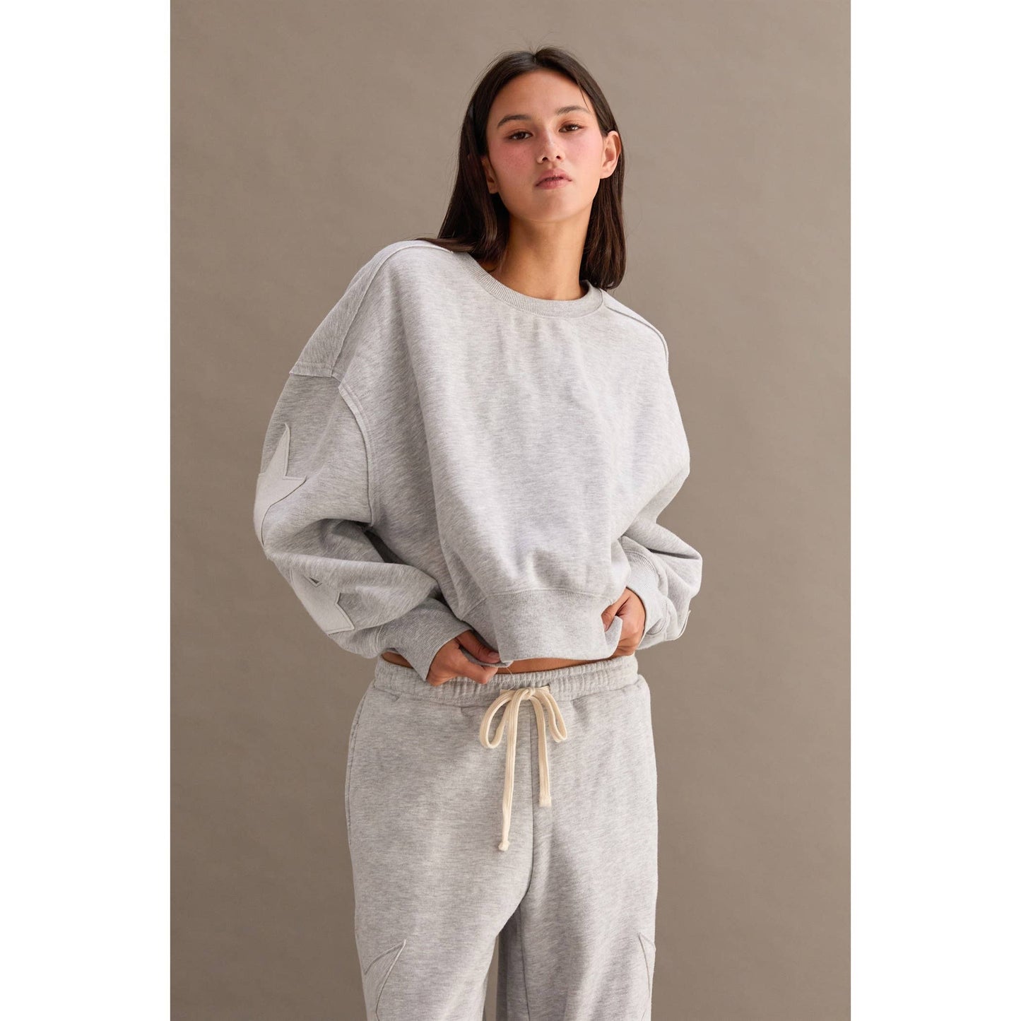 Astra Star Patch Sweatshirt