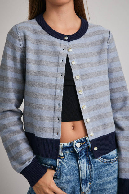 Lucy Stripe Cardi