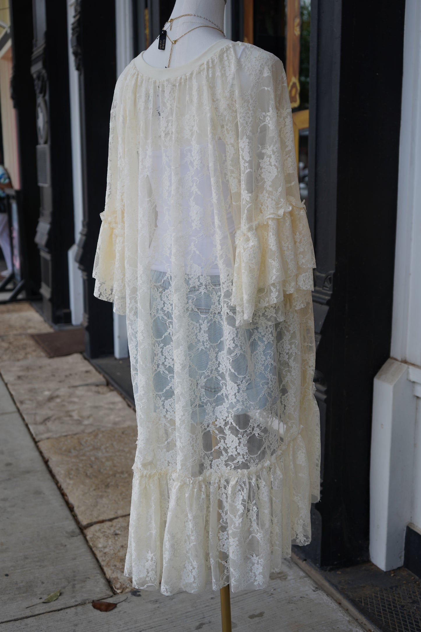 Gabbi Lace Tunic Top