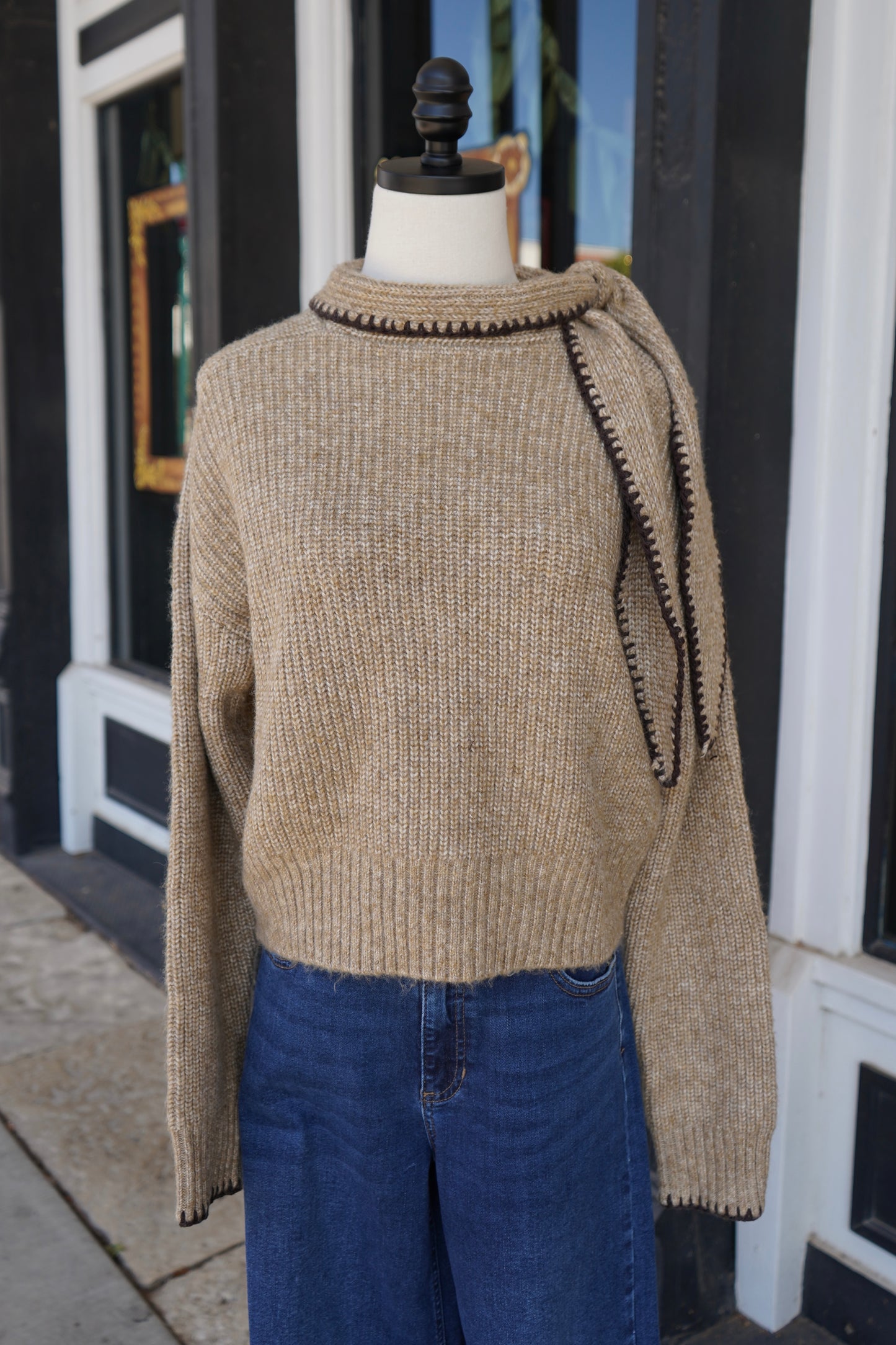 Bonnie Scarf Sweater