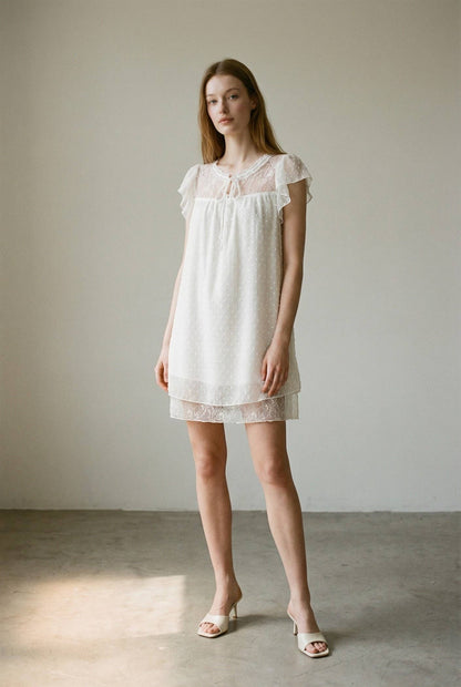Sarah Babydoll Mini Dress