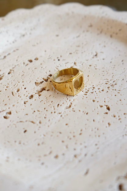 Open Heart Ring | Waterproof Jewelry