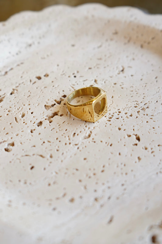 Open Heart Ring | Waterproof Jewelry