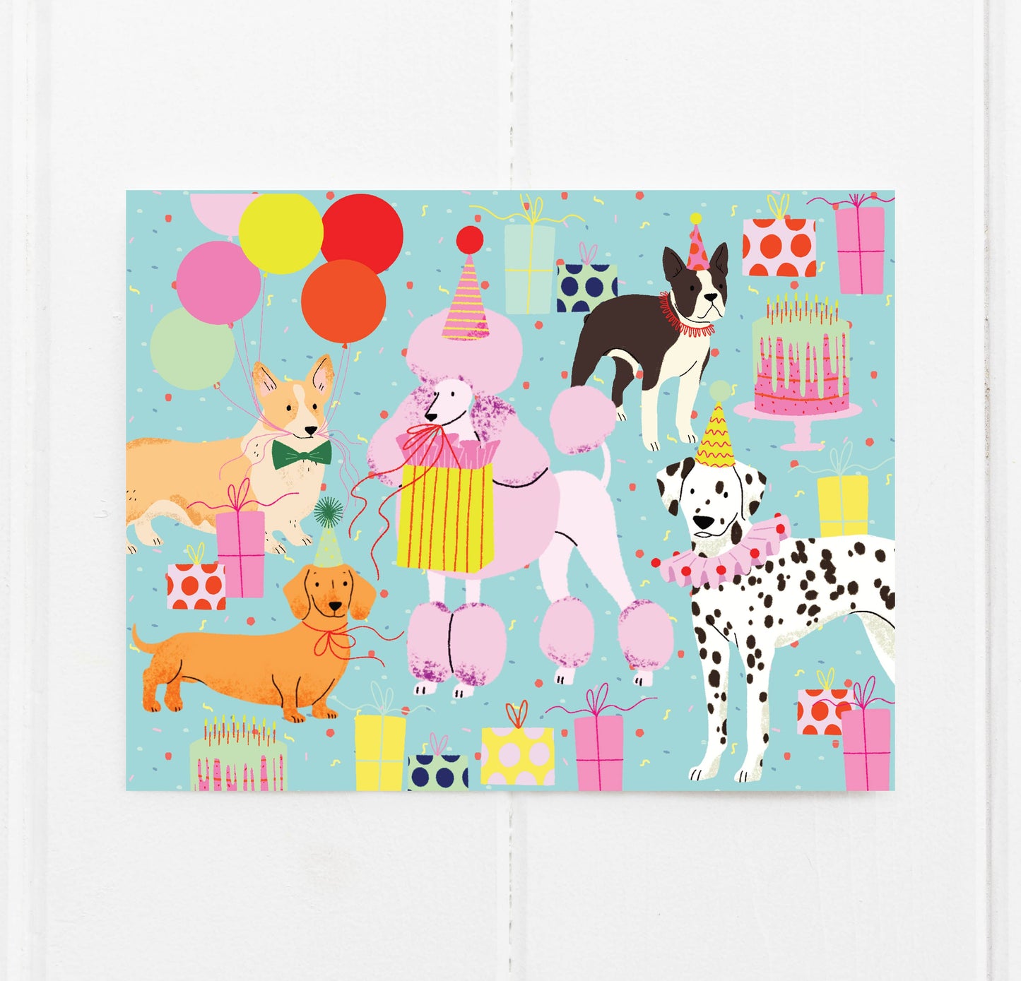 Birthday Dogs Card