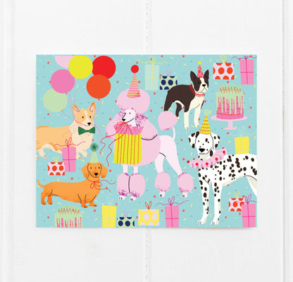 Birthday Dogs Card