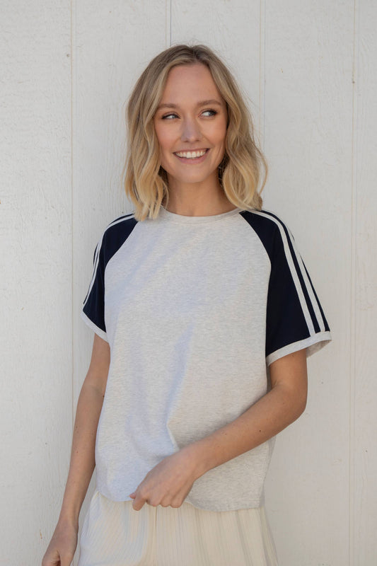 Meg Stripe Tee