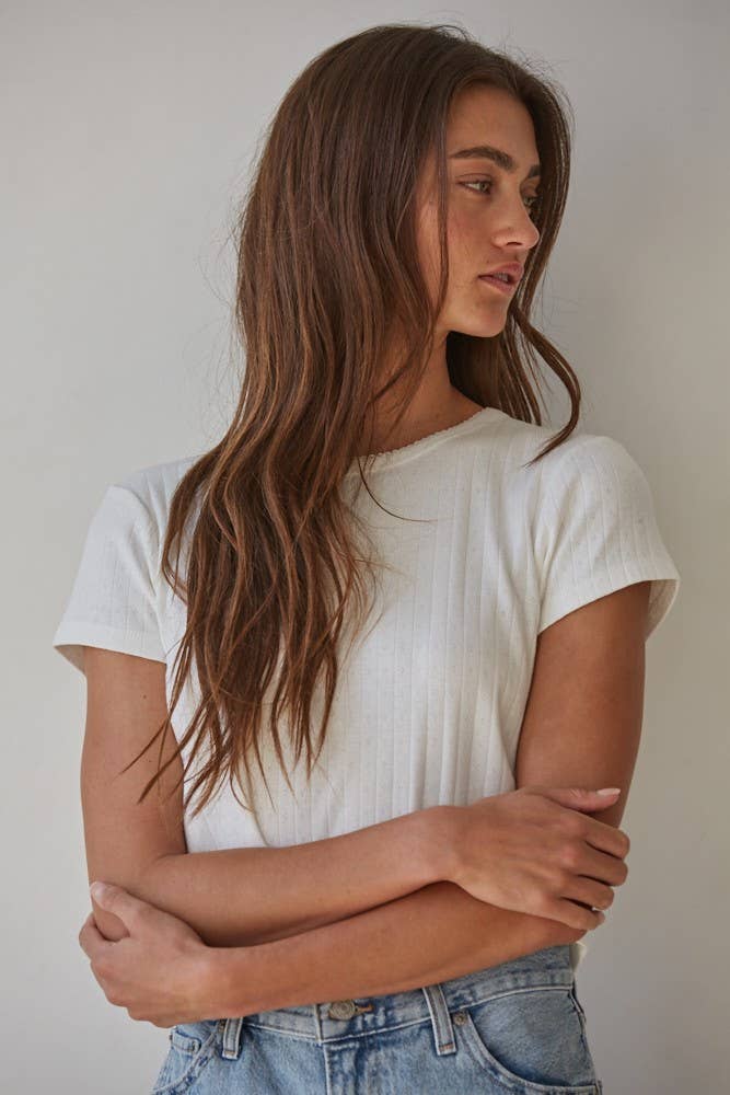 Robbie Pointelle Top