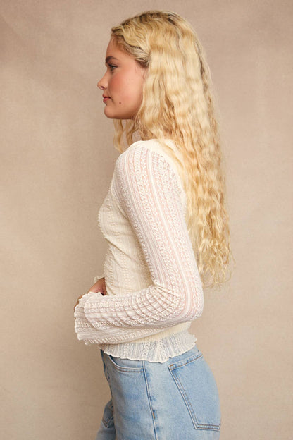 Mabel Lace Long Sleeve
