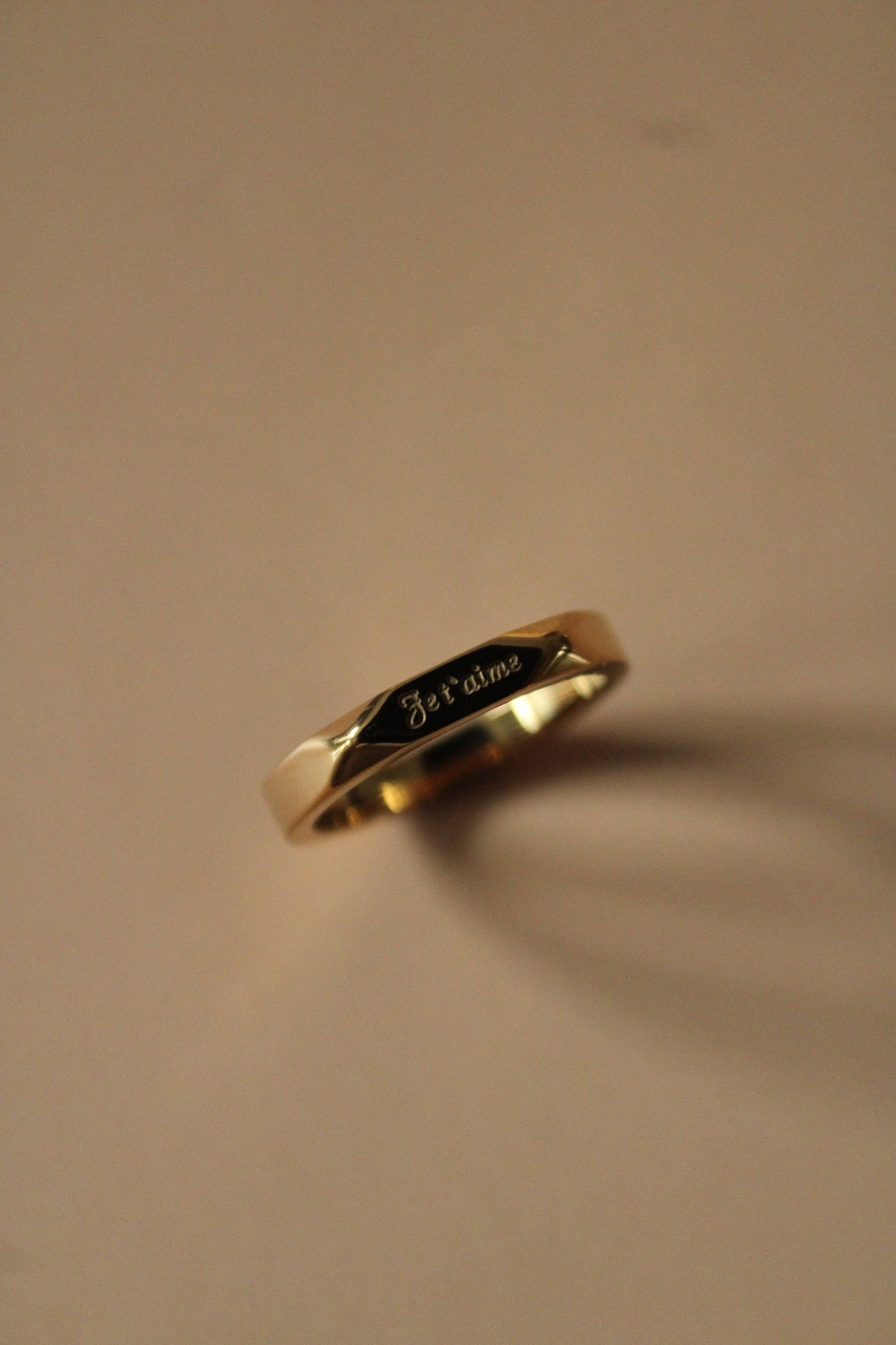 Je t'aime Ring | Waterproof Jewelry