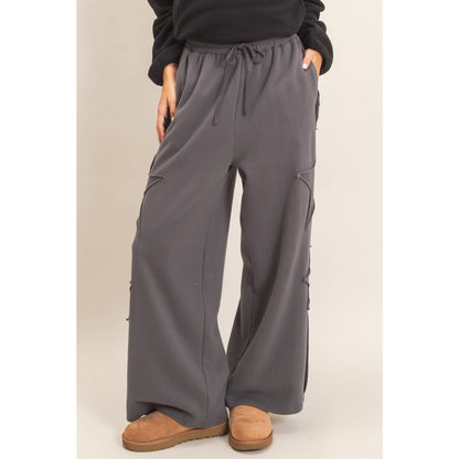 Lilly French Terry Star Patch Sweatpants