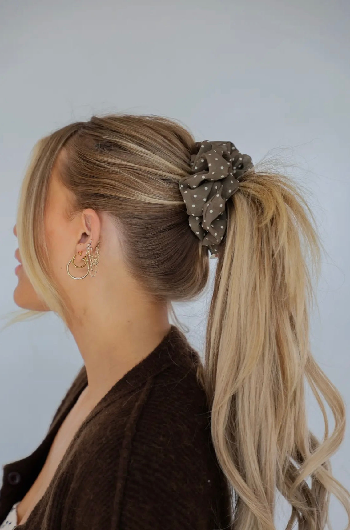 Polka Dot Oversized Scrunchie | KAXI