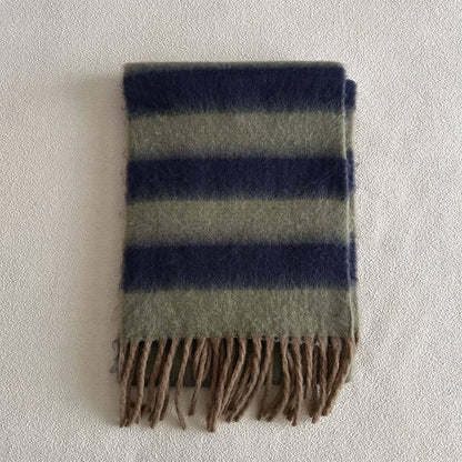 Mayci Oversized Stripe Scarf