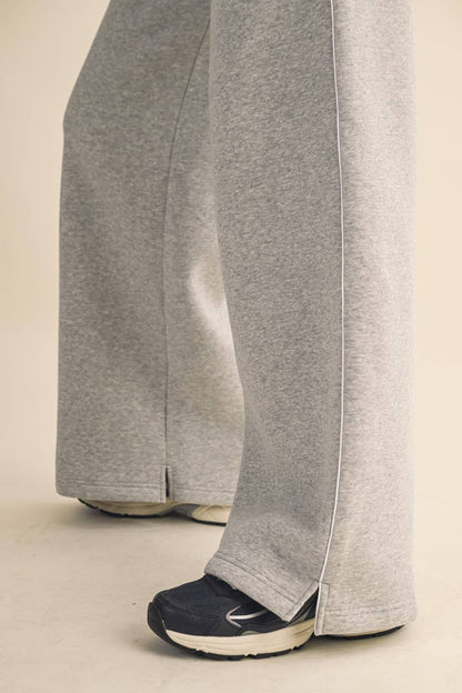 Core Cozy Fleece Wide Leg Sweatpants