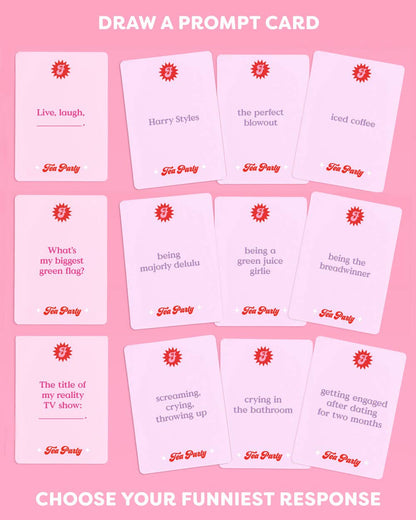 What’s the Tea? Card Game | Bachelorette Party, Girls Night