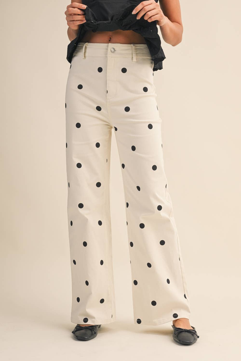 Stacie Polka Dot Jeans