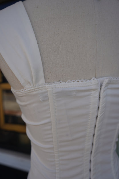Colleen Structured Square-Neck Top
