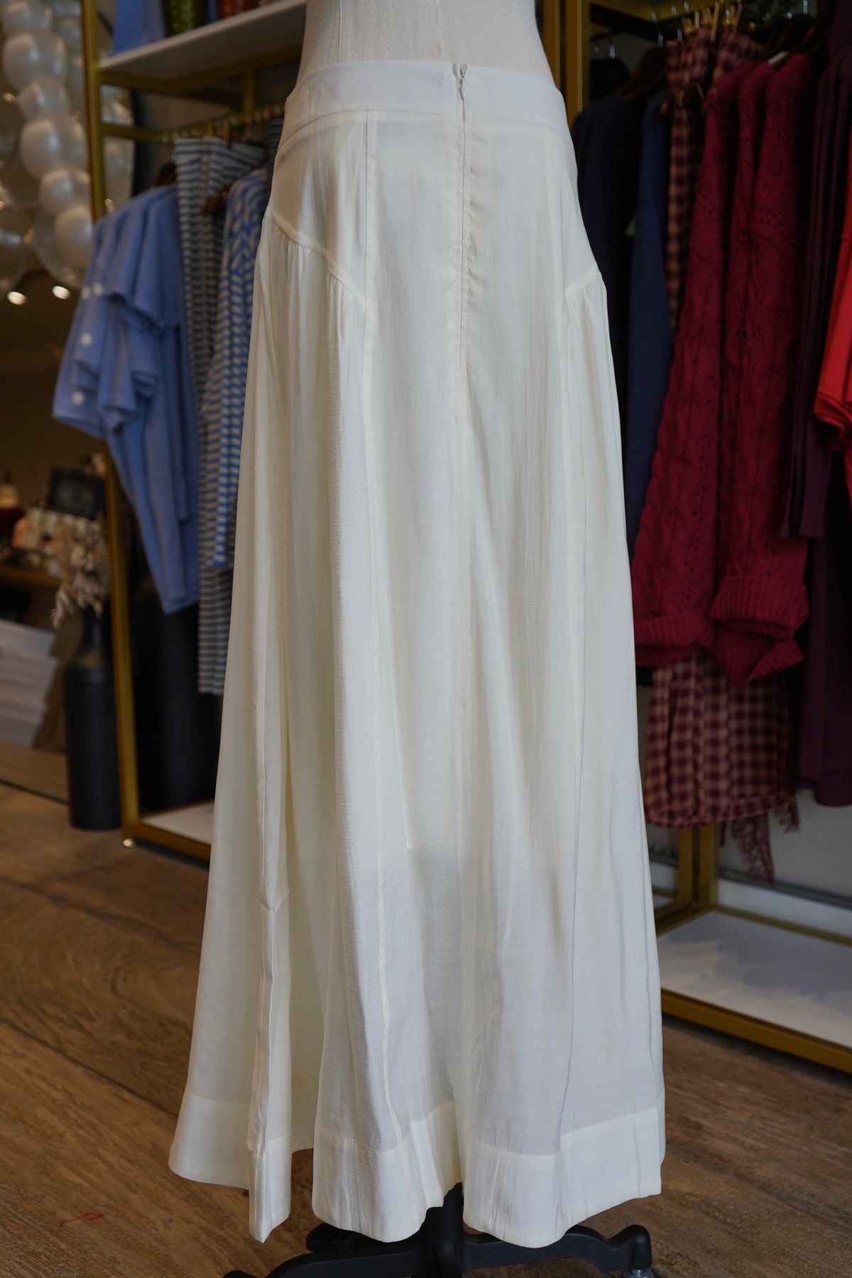 Gabi Basque Waist Skirt
