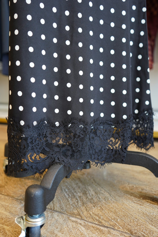 Lennon Polka Dot Maxi Skirt