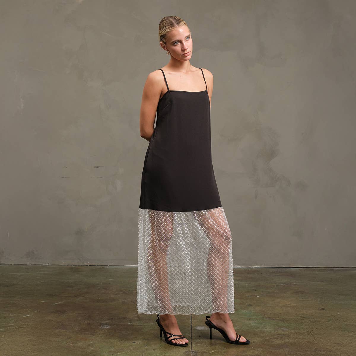 Blair Beaded Cocktail Dress
