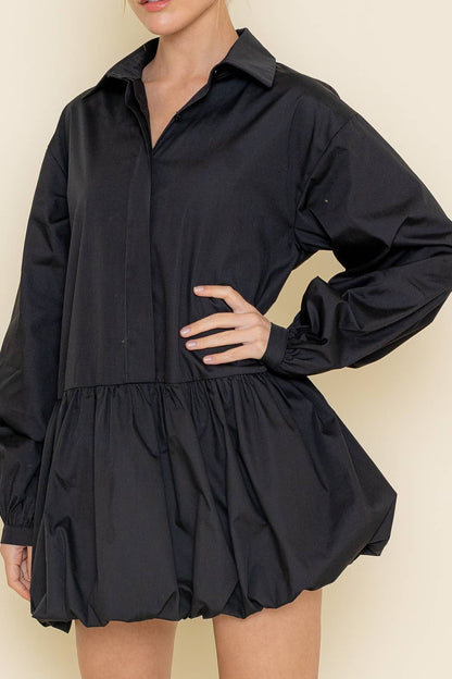 Fiona Bubble Shirt Dress