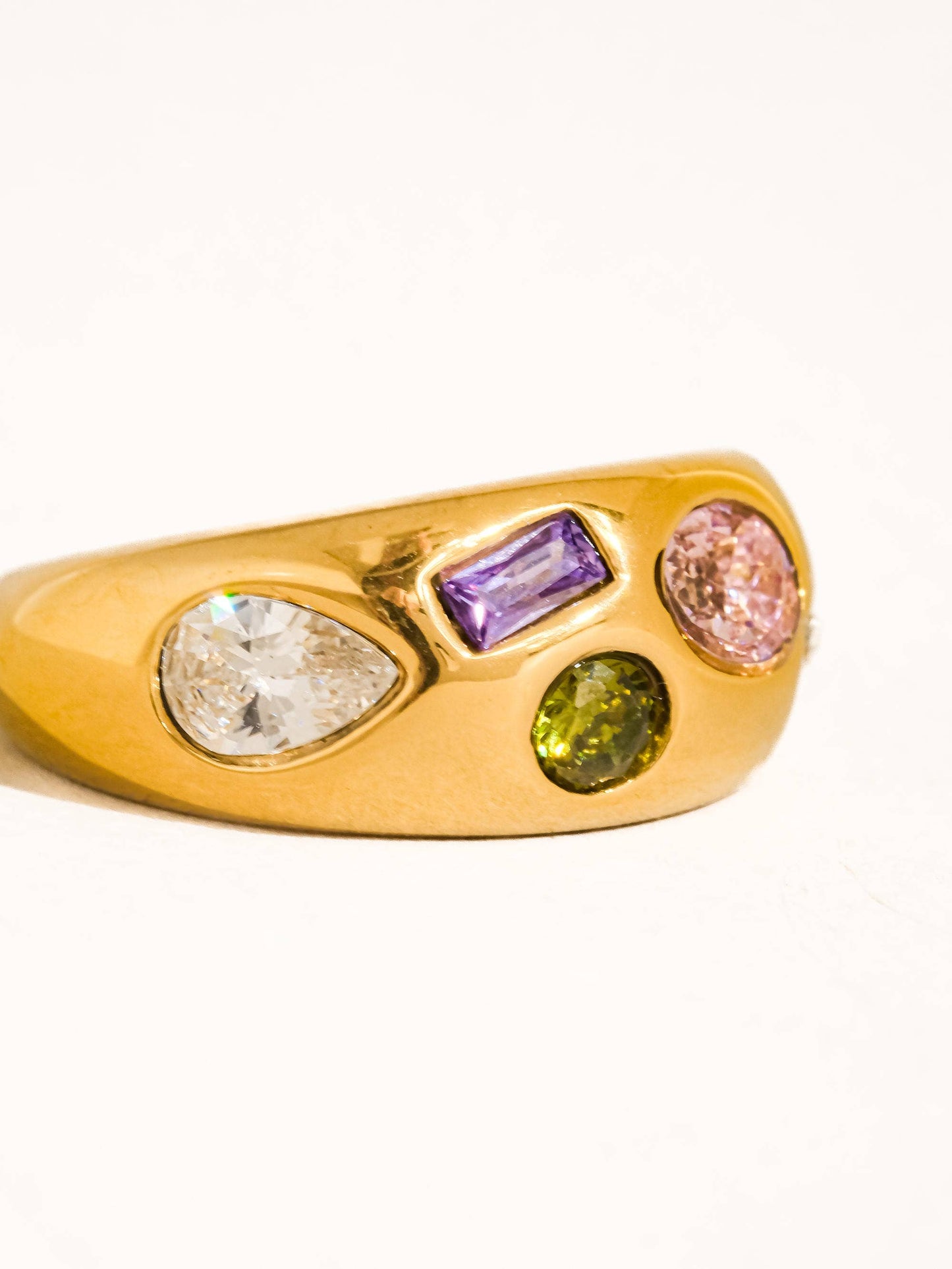 Orlume Colorful Dome Ring | Waterproof Jewelry