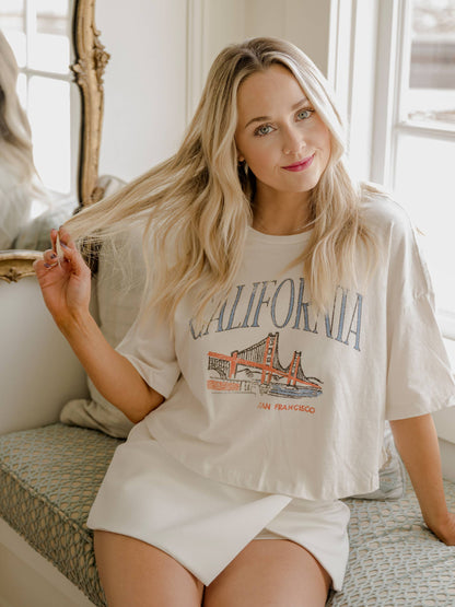 San Fran Crop Tee