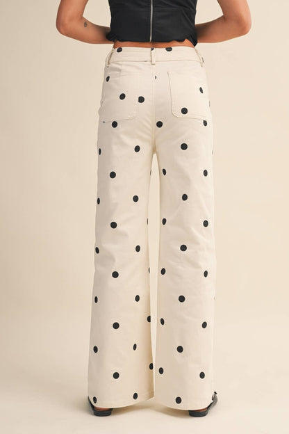 Stacie Polka Dot Jeans
