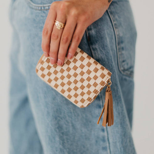 Wynona Woven Wallet | PRETTY SIMPLE