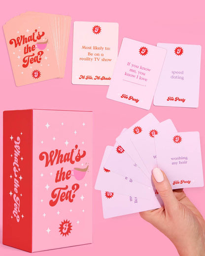 What’s the Tea? Card Game | Bachelorette Party, Girls Night