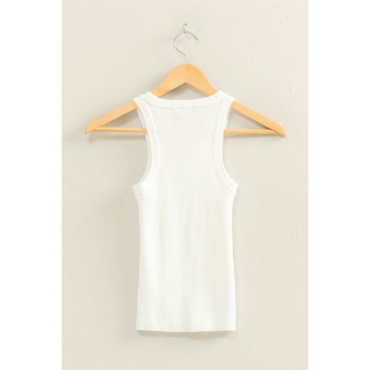 Drea Ribbed Knit Tank Top
