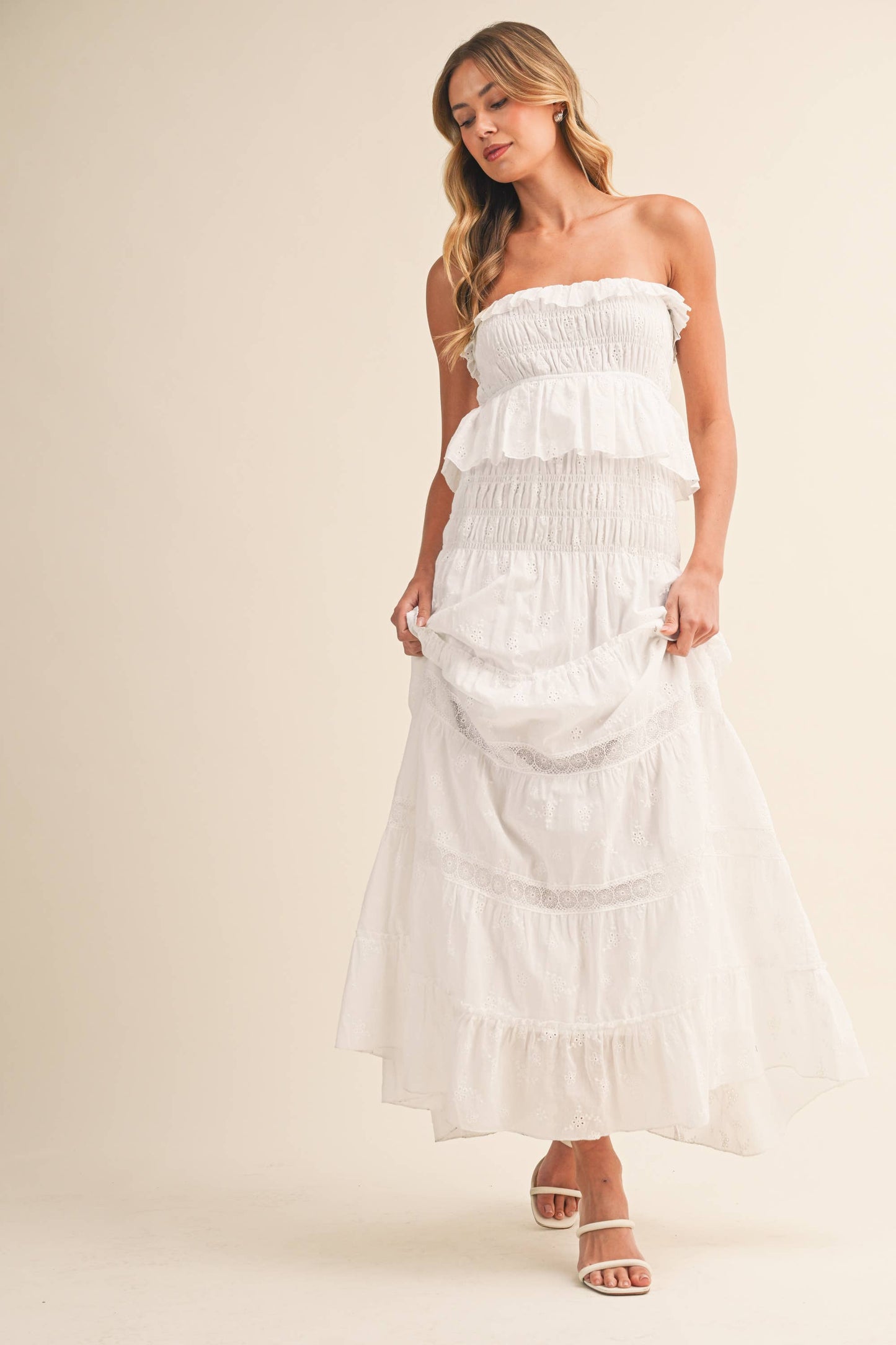Spring Tiered Maxi Dress