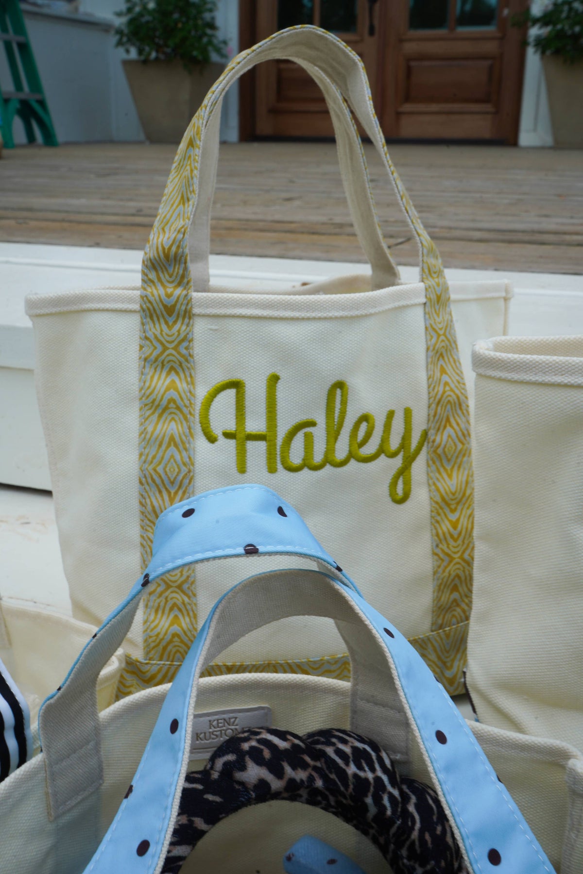 Leopard Mini Canvas Tote