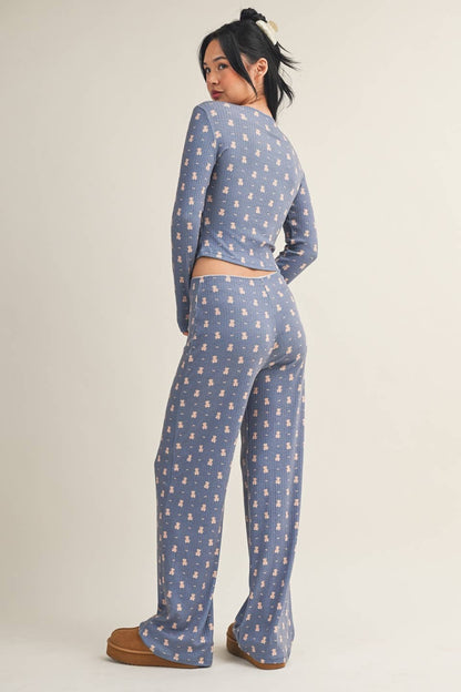 Beary Sweet Pointelle Set