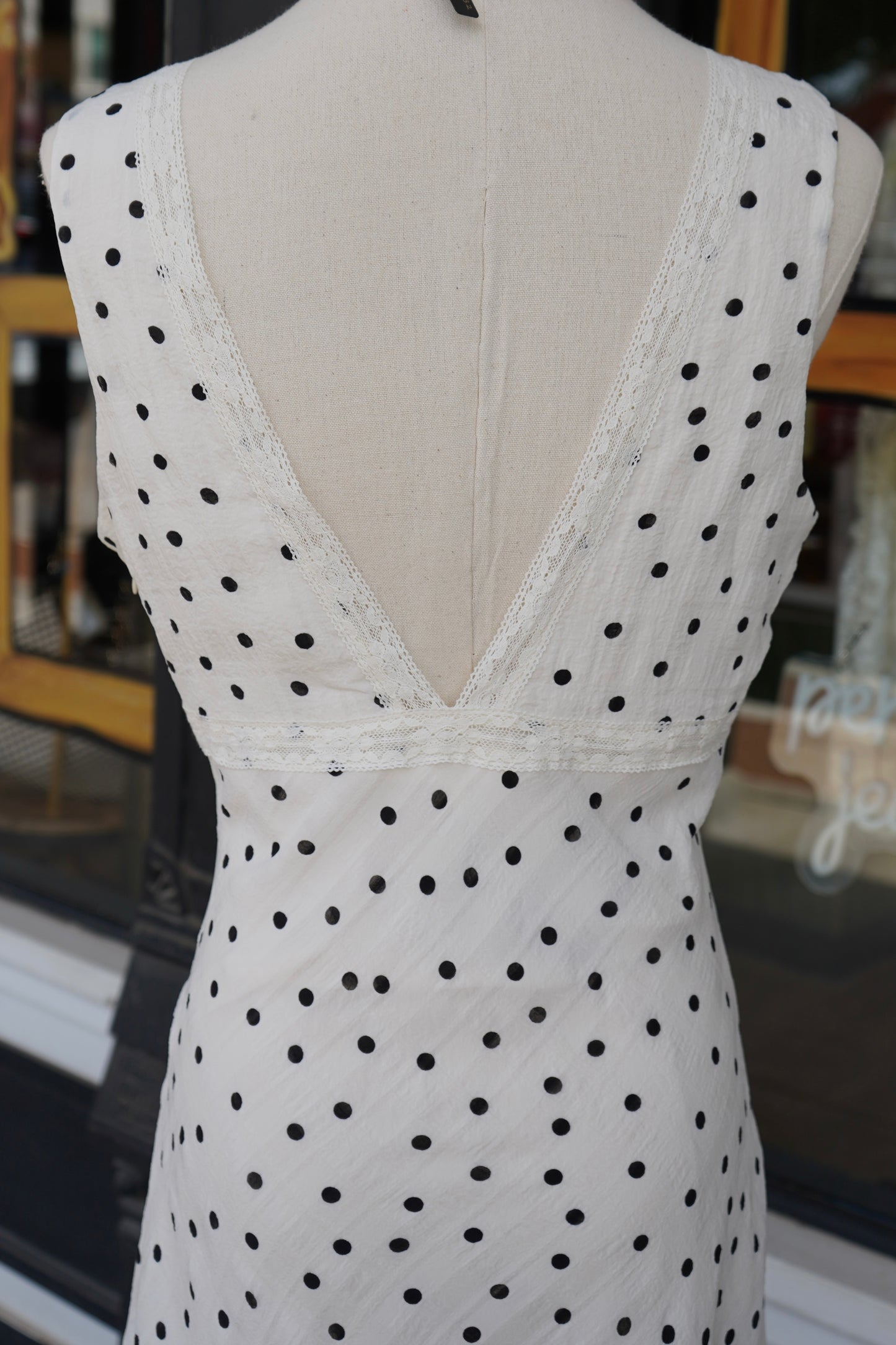 Lola Polka Dot Slip Dress