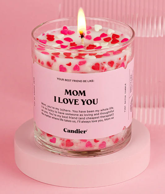 Mom, I Love you Candle