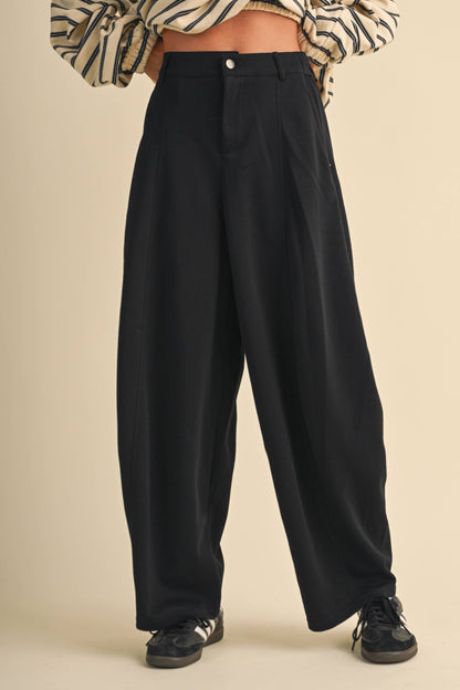 Jenna Sweatpant Barrel Trousers